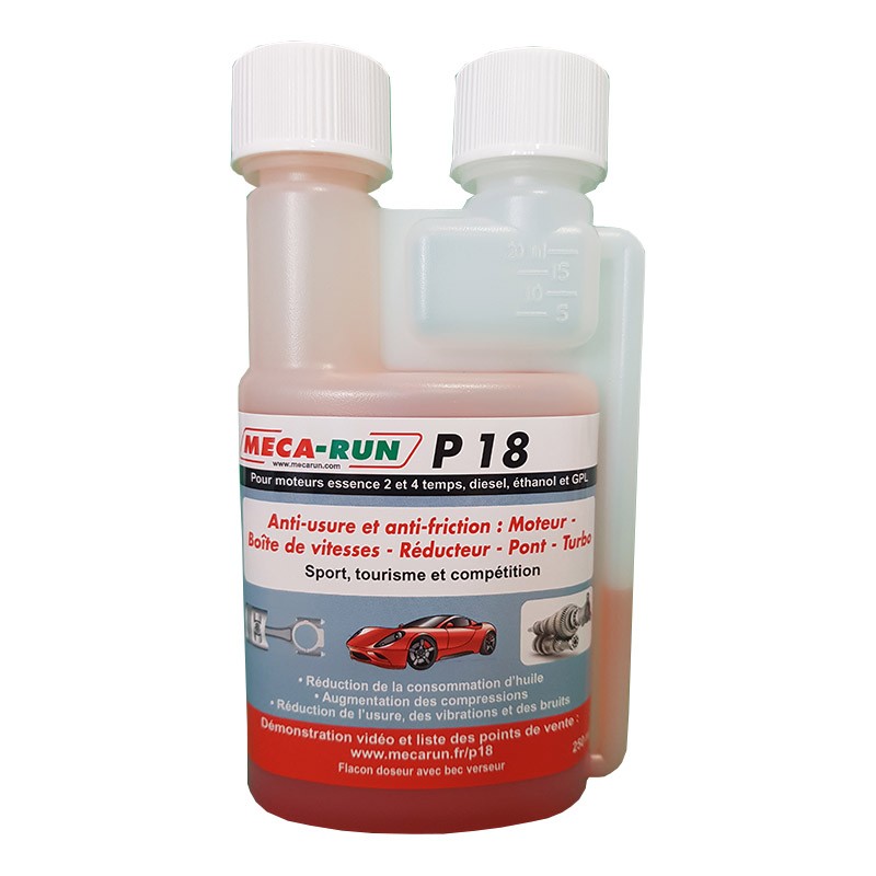 MECARUN P18 anti-usure et anti-friction - traitement huile 250ml